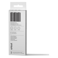 CRICUT SET DE BOL&Iacute;GRAFOS  MULTI DE COLOR NEGRO (3 UDS.) + ADAPTADOR (Espera 4 dias)