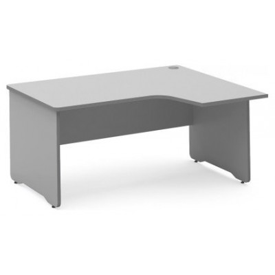 MESA DE OFICINA SERIE WORK CON FORMA DE L DERECHA 160X110 GRIS / GRIS ROCADA 2051AN02V24 (Espera 4 dias)