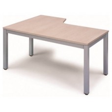 MESA DE OFICINA SERIE EXECUTIVE FORMA L DERECHA 160X110 GRIS / HAYA ROCADA 2051AD01 (Espera 4 dias)