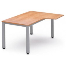 MESA DE OFICINA SERIE EXECUTIVE FORMA L DERECHA 160X110 GRIS / ROBLE ROCADA 2051AD08 (Espera 4 dias)