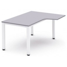 MESA DE OFICINA SERIE EXECUTIVE FORMA L DERECHA 160X110 BLANCO/GRIS ROCADA 2051AM02 (Espera 4 dias)