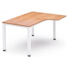MESA DE OFICINA SERIE EXECUTIVE FORMA L DERECHA 160X110 BLANCO/ROBLE ROCADA 2051AM08 (Espera 4 dias)