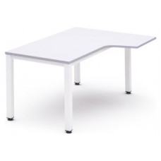 MESA DE OFICINA SERIE EXECUTIVE FORMA L DERECHA 180X110 BLANCO/BLANCO ROCADA 2052AM04 (Espera 4 dias)