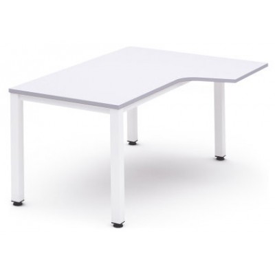 MESA DE OFICINA SERIE EXECUTIVE FORMA L DERECHA 180X110 BLANCO/BLANCO ROCADA 2052AM04 (Espera 4 dias)