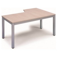 MESA DE OFICINA SERIE EXECUTIVE FORMA L IZQUIERDA 160X110 GRIS / HAYA ROCADA 2053AD01 (Espera 4 dias)