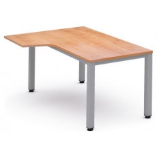 MESA DE OFICINA SERIE EXECUTIVE FORMA L IZQUIERDA 160X110 GRIS / ROBLE ROCADA 2053AD08 (Espera 4 dias)