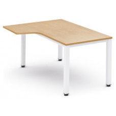 MESA DE OFICINA SERIE EXECUTIVE FORMA L IZQUIERDA 160X110 BLANCO/HAYA ROCADA 2053AM01 (Espera 4 dias)
