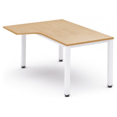 MESA DE OFICINA SERIE EXECUTIVE FORMA L IZQUIERDA 160X110 BLANCO/HAYA ROCADA 2053AM01 (Espera 4 dias)