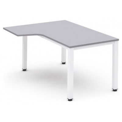 MESA DE OFICINA SERIE EXECUTIVE FORMA L IZQUIERDA 160X110 BLANCO/GRIS ROCADA 2053AM02 (Espera 4 dias)