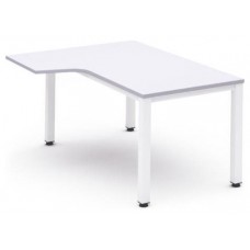 MESA DE OFICINA SERIE EXECUTIVE FORMA L IZQUIERDA 160X110 BLANCO/BLANCO ROCADA 2053AM04 (Espera 4 dias)
