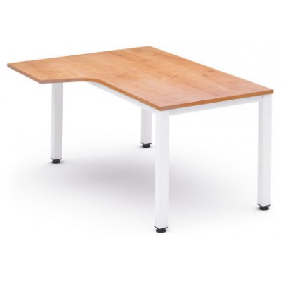 MESA DE OFICINA SERIE EXECUTIVE FORMA L IZQUIERDA 160X110 BLANCO/ROBLE ROCADA 2053AM08 (Espera 4 dias)