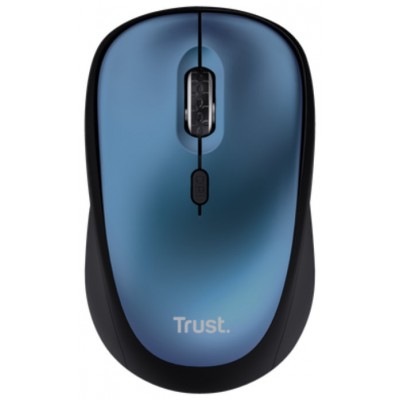RATON OPTICO YVI+ WIRELESS SILENCIOSO AZUL TRUST (Espera 4 dias)