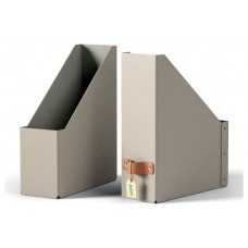 PACK 2 REVISTEROS DE CARTÓN COLOR BEIGE LEITZ 24710012 (Espera 4 dias)