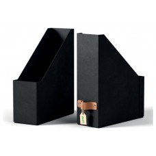 PACK 2 REVISTEROS DE CARTÓN COLOR NEGRO LEITZ 24710095 (Espera 4 dias)