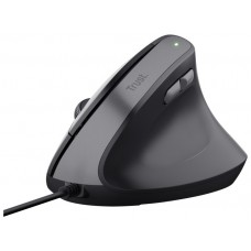 RATON OPTICO ERGONOMICO VERTICAL BAYO II NEGRO TRUST (Espera 4 dias)
