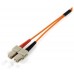 CABLE FIBRA OPTICA MULTIMODO SC/SC LSOH 1M COLOR