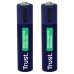 PILAS AAA RECARGABLE TRUST USB-C AAA 500 mAh PACK 2