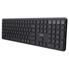 TECLADO WIRELESS MULTIDISPOSITIVO VAIYA NEGRO TRUST (Espera 4 dias)