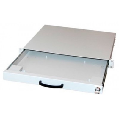 CAJON DE TECLADO PARA RACK 19" CON LLAVE EQUIP