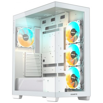 CAJA ATX SEMITORRE GIGABYTE C500 GLASS USB 3.1 BLANCA