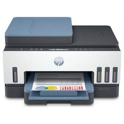 MULTIFUNCION HP SMART TANK 7306 15/9PPM WIFI/ RED/