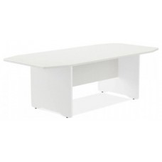 MESA DE REUNIONES 240X120X74CM. COLOR: PATA BLANCA / TABLERO BLANCO ROCADA 3003AW04V24 (Espera 4 dias)