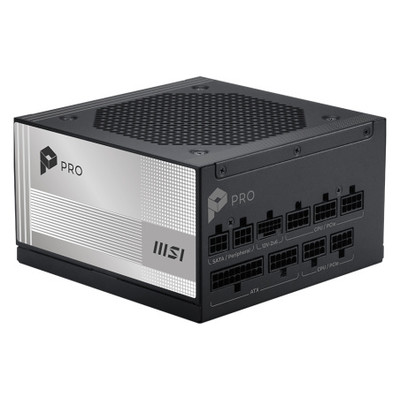 FUENTE ALIMENTACION MSI PRO A1000PL PCIE5,PSU,1000W,80 PLUS PLATINUM,MODULAR,120MM,ACTIVE PFC,1XPCI-E 5 (16PIN),3XPCI-E (6+2 PIN),6XSATA (15 PIN) (Espera 4 dias) FUENTE ALIMENTACION MSI PRO A1000PL PCIE5,PSU,1000W,80 PLUS PLATINUM,MODULAR,120MM,ACTIVE PFC,1XPCI-E 5 (16PIN),3XPCI-E (6+2 PIN),6XSATA (15 PIN) (Espera 4 dias)