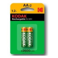 PILAS AA KODAK RECARGABLE 30955080 NiMH LR6 2600mAh