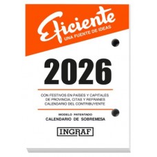 BLOC BUFFET 2026 EFICIENTE CASTELLANO INGRAF 356411 (Espera 4 dias)