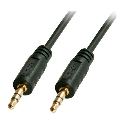 Lindy 35644 cable de audio 5 m 3,5mm Negro (Espera 4 dias)