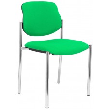 PIQUERAS Y CRESPO NOWY STYL Silla fija Styl bali verde chasis cromo