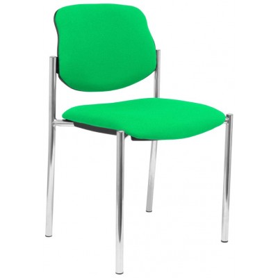 PIQUERAS Y CRESPO NOWY STYL Silla fija Styl bali verde chasis cromo