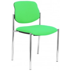 PIQUERAS Y CRESPO NOWY STYL Silla fija Styl bali pistacho chasis cromo