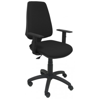 PIQUERAS Y CRESPO Silla Elche CP brazos regulables bali color negro