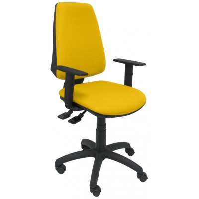 PIQUERAS Y CRESPO Silla Elche S bali amarillo brazos regulables