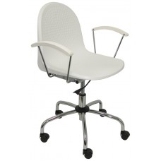 PIQUERAS Y CRESPO Silla  Ves giratoria color blanco ¡Ultimas unidades!!