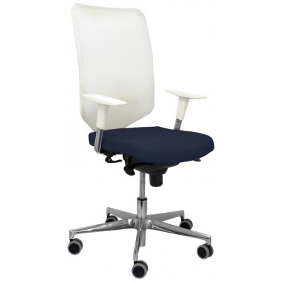 PIQUERAS Y CRESPO Silla Ossa blanca bali azul marino