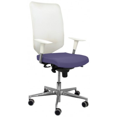 PIQUERAS Y CRESPO Silla Ossa blanca bali azul claro