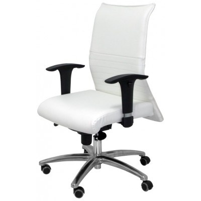 PIQUERAS Y CRESPO Sillon Albacete confidente similpiel blanco hasta 160 kg
