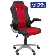 PIQUERAS Y CRESPO Silla gaming Talave similpiel negro y rojo. ¡Ultimas unidades!!