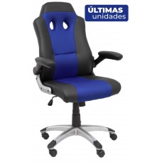 PIQUERAS Y CRESPO Silla gaming Talave similpiel negro y azul ¡Ultimas unidades!!