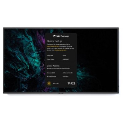 NEC MultiSync ME551 AirServer Pantalla plana para señalización digital 139,7 cm (55") LCD Wifi 400 cd / m² 4K Ultra HD Negro (Espera 4 dias)