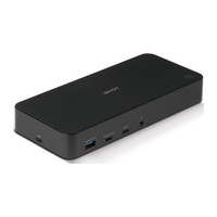 Lindy 43366 base para port&aacute;til y replicador de puertos Acoplamiento USB 3.2 Gen 2 (3.1 Gen 2) Type-C Negro (Espera 4 dias)