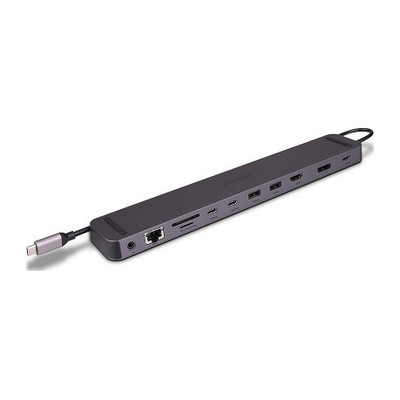 Lindy 43392 base para port&aacute;til y replicador de puertos Acoplamiento USB 3.2 Gen 1 (3.1 Gen 1) Type-C Antracita (Espera 4 dias)
