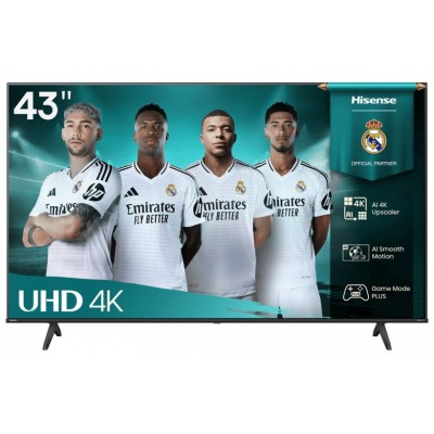 TELEVISOR 43"" UHD 4K 43A6Q SMART TV HISENSE (Espera 4 dias)