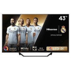 Hisense 43A7NQ TV 43" QLED 4K STV HDMi USB Wi