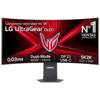 LG UltraGear pantalla para PC 114,3 cm (45") 5120 x 2160 Pixeles OLED Negro (Espera 4 dias)