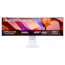 LG 49U950A-W pantalla para PC 124,5 cm (49") 5120 x 1440 Pixeles Dual QHD LED Negro, Blanco (Espera 4 dias)