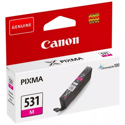 CARTUCHO TINTA MAGENTA CANON CLI-531M (Espera 4 dias)