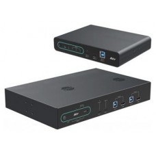 AVER HUB SERIES 4K BYOM (61B35A0000AE) 5X2 USB AND HDMI SWITCH WITH IA FUNCTIONS AND USB-C POWER DELIVER, INCLUDING EXTENSION KIT FOR LARGE ROOMS (HUB35 WITH EXT35 KIT) (Espera 4 dias)